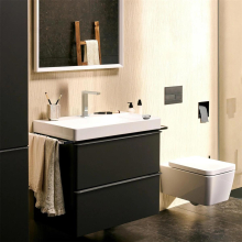 hansgrohe Tecturis E 2-Loch Waschtischmischer 150 CoolStart EcoSmart+ mit Ablaufgarnitur, Chrom