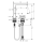 hansgrohe Tecturis E 2-Loch Waschtischmischer 150 CoolStart EcoSmart+ mit Ablaufgarnitur, Mattweiß