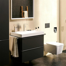 hansgrohe Tecturis E Einhebel-Waschtischmischer 210 Fine CoolStart EcoSmart+ mit Schwenkauslauf und Push-Open Ablaufgarnitur, Chrom