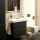hansgrohe Tecturis E Einhebel-Waschtischmischer 210 Fine CoolStart EcoSmart+ mit Schwenkauslauf und Push-Open Ablaufgarnitur, Chrom