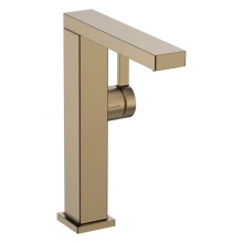 hansgrohe Tecturis E Einhebel-Waschtischmischer 210 Fine CoolStart EcoSmart+ mit Schwenkauslauf und Push-Open Ablaufgarnitur, Brushed Bronze
