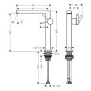 hansgrohe Tecturis E Einhebel-Waschtischmischer 240 Fine...