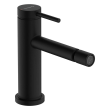 hansgrohe Tecturis S Einhebel-Bidetmischer mit Zugstangen-Ablaufgarnitur, Mattschwarz