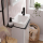 hansgrohe Tecturis S Einhebel-Waschtischmischer 80 CoolStart EcoSmart+ ohne Ablaufgarnitur, Mattschwarz