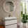 hansgrohe Tecturis S Einhebel-Waschtischmischer 110 CoolStart EcoSmart+ mit Zugstangen-Ablaufgarnitur, Mattschwarz