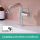 hansgrohe Tecturis S Einhebel-Waschtischmischer 110 Fine CoolStart EcoSmart+ ohne Ablaufgarnitur, Chrom