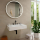 hansgrohe Tecturis S 3-Loch Waschtischarmatur 150 EcoSmart+ mit Push-Open Ablaufgarnitur, Mattschwarz