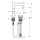hansgrohe Tecturis S 2-Loch Waschtischmischer 150 CoolStart EcoSmart+ mit Ablaufgarnitur, Mattschwarz