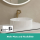 hansgrohe Tecturis S Einhebel-Waschtischmischer 240 Fine CoolStart EcoSmart+ für Aufsatzwaschtische mit Push-Open Ablaufgarnitur, Brushed Bronze
