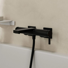 hansgrohe Tecturis E Einhebel-Wannenmischer Aufputz, Mattschwarz