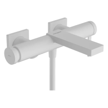 hansgrohe Tecturis E Einhebel-Wannenmischer Aufputz, Mattweiß