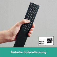 hansgrohe Tecturis E 3-Loch Einhebel-Wannenrandmischer mit sBox, Mattschwarz
