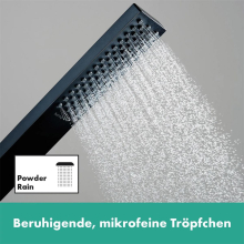 hansgrohe Tecturis E 3-Loch Einhebel-Wannenrandmischer mit sBox, Mattschwarz