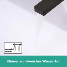 hansgrohe Tecturis E 3-Loch Einhebel-Wannenrandmischer mit sBox, Mattschwarz