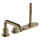 hansgrohe Tecturis S 3-Loch Einhebel-Wannenrandmischer mit sBox, Brushed Bronze