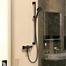 hansgrohe Tecturis S Einhebel-Brausemischer Aufputz, Mattschwarz