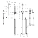 hansgrohe Metris Select M71 2-Loch...