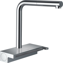hansgrohe Aquno Select M81 Einhebel-Küchenmischer 250, Ausziehauslauf, 2jet, sBox, Chrom