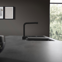 hansgrohe Aquno Select M81 Einhebel-Küchenmischer 250, Ausziehauslauf, 2jet, sBox, Mattschwarz