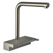 hansgrohe Aquno Select M81 Einhebel-Küchenmischer 250, Ausziehauslauf, 2jet, sBox, Edelstahl Finish