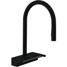 hansgrohe Aquno Select M81 Einhebel-Küchenmischer 170, Ausziehbrause, 3jet, sBox, Mattschwarz
