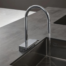 hansgrohe Aquno Select M81 Einhebel-Küchenmischer 170, Ausziehbrause, 3jet, Chrom