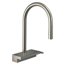 hansgrohe Aquno Select M81 Einhebel-Küchenmischer 170, Ausziehbrause, 3jet, Edelstahl Finish