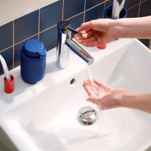 hansgrohe Zesis S Einhebel-Waschtischmischer 100 CoolStart ohne Ablaufgarnitur, Chrom