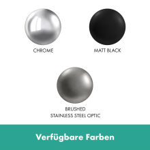 hansgrohe Zesis M33 Einhebel-Küchenmischer 150, 1jet, Mattschwarz
