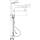 hansgrohe Zesis M33 Einhebel-Küchenmischer 160, Ausziehbrause, 2jet, sBox lite, Mattschwarz
