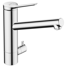 hansgrohe Zesis M33 Einhebel-Küchenmischer 200, Geräteabsperrventil, CoolStart, 1jet, Chrom