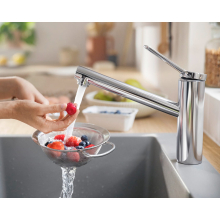 hansgrohe Zesis M33 Einhebel-Küchenmischer 150, EcoSmart, 1jet, Chrom