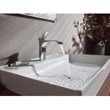 hansgrohe Vivenis Einhebel-Waschtischmischer 80 mit Zugstangen-Ablaufgarnitur, Chrom