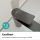 hansgrohe Vivenis Einhebel-Waschtischmischer 80 CoolStart mit Zugstangen-Ablaufgarnitur, Brushed Black Chrome