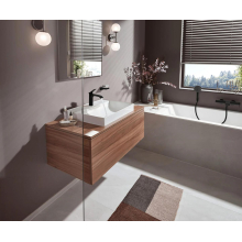 hansgrohe Vivenis Einhebel-Waschtischmischer 110 ohne Ablaufgarnitur, Mattschwarz