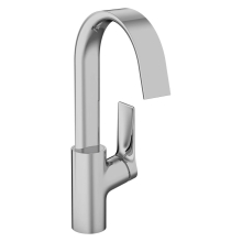 hansgrohe Vivenis Einhebel-Waschtischmischer 210 mit Schwenkauslauf und Zugstangen-Ablaufgarnitur, Chrom
