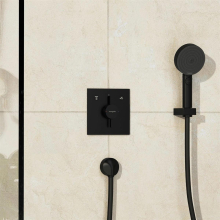 hansgrohe DuoTurn E Mischer Unterputz für 2 Verbraucher, Mattschwarz