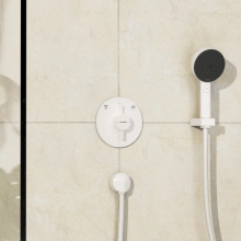 hansgrohe DuoTurn S Mischer Unterputz für 2 Verbraucher, Mattweiß