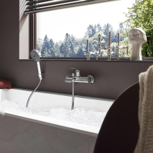 hansgrohe Vivenis Einhebel-Wannenmischer Original Aufputz, Chrom