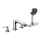 hansgrohe Vivenis 4-Loch Wannenrandarmatur mit sBox, Chrom