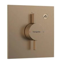 hansgrohe DuoTurn E Mischer Unterputz für 1 Verbraucher, Brushed Bronze