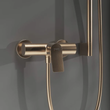 hansgrohe Vivenis Einhebel-Brausemischer Original Aufputz, Brushed Bronze