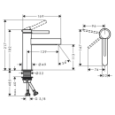 hansgrohe Finoris Einhebel-Waschtischmischer 110...