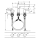 hansgrohe Finoris 3-Loch Waschtischarmatur 110 mit Push-Open Ablaufgarnitur, Brushed Bronze