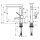 hansgrohe Finoris Einhebel-Waschtischmischer 230 mit Schwenkauslauf und Push-Open Ablaufgarnitur, Chrom