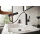 hansgrohe Finoris Einhebel-Waschtischmischer 230 mit Ausziehbrause, 2jet und Push-Open Ablaufgarnitur, Mattschwarz