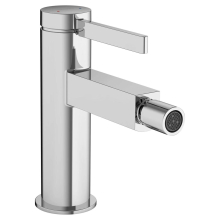 hansgrohe Finoris Einhebel-Bidetmischer mit Push-Open Ablaufgarnitur, Chrom