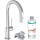 hansgrohe Aqittura M91 FilterSystem 210, Ausziehauslauf, 1jet, Starter Set, Chrom