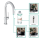 hansgrohe Aqittura M91 FilterSystem 210, Ausziehauslauf, 1jet, Starter Set, Chrom