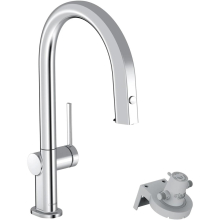 hansgrohe Aqittura M91 FilterSystem 210, Ausziehauslauf, 1jet, Chrom